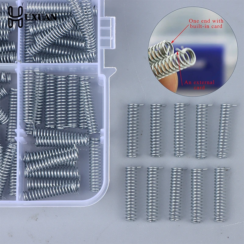 【NEW】10/100Pcs Auto Folding Car Key Rotation Shaft Springs – High-Tension Spiral Coil For Remote Flip Key Repair Tool Kits