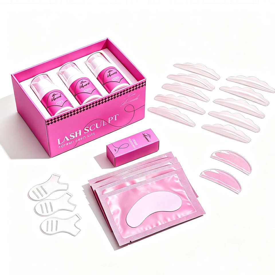 Aguud New Korean Eyelash Lift Kit Fast Perming Long Lasting Set For Lash Curler Eyelash Perm Kit Treatment Makeup tools