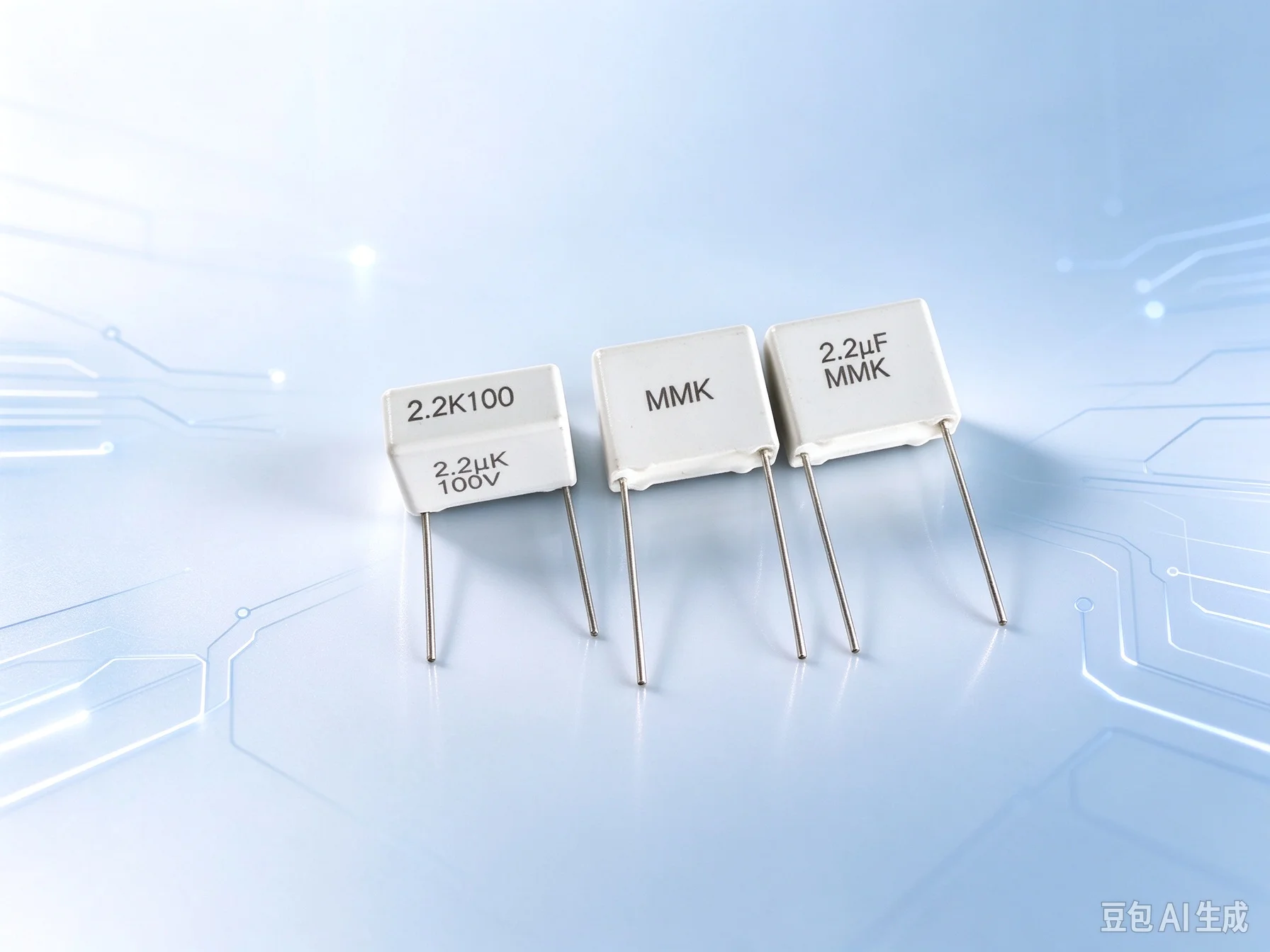 Fresh for EVOX MMK 2.2UF 100V Audio Non-polar Capacitor  100pcs