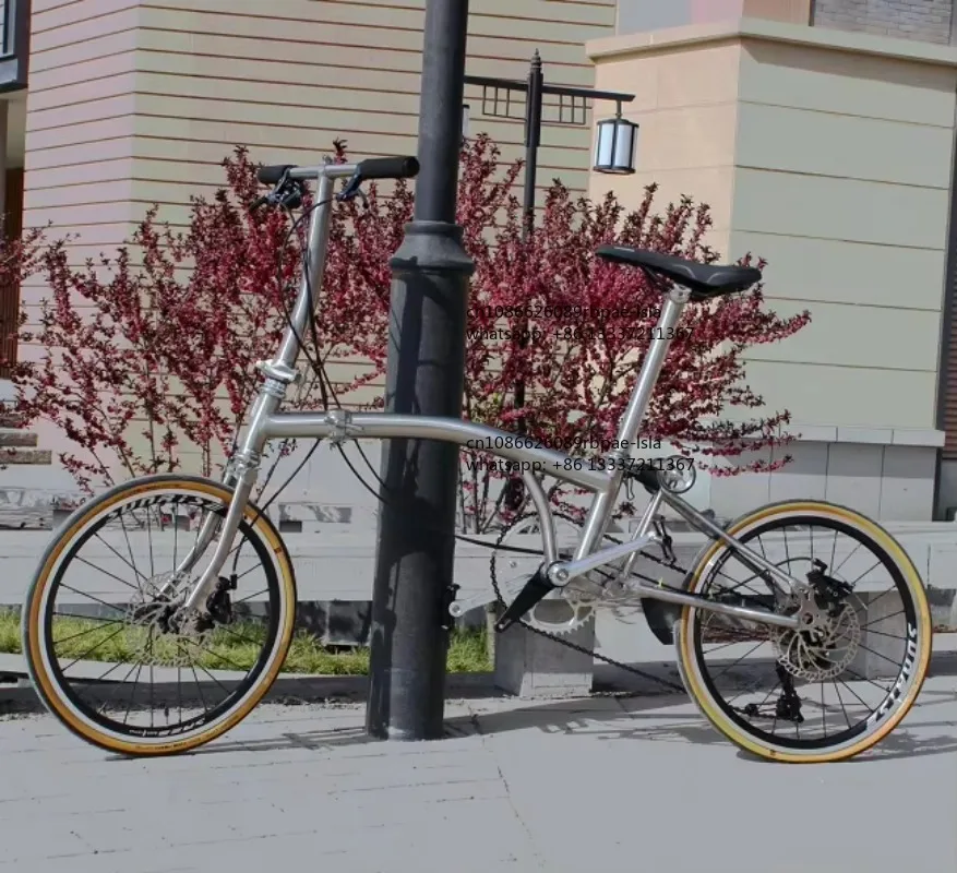 3Sixty Titanium Folding Bike 20inch Disc Brake 11-Speed
