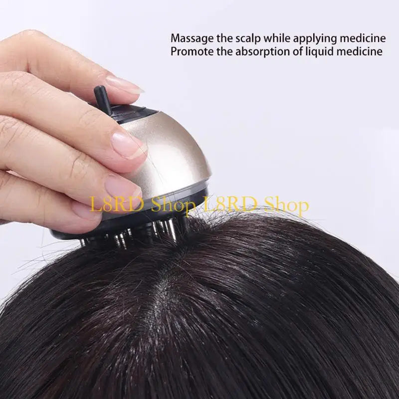 

L8RD Scalp Applicator Comb for Medicine Scalp for Head Fluid Comb Scalp Massager Brus