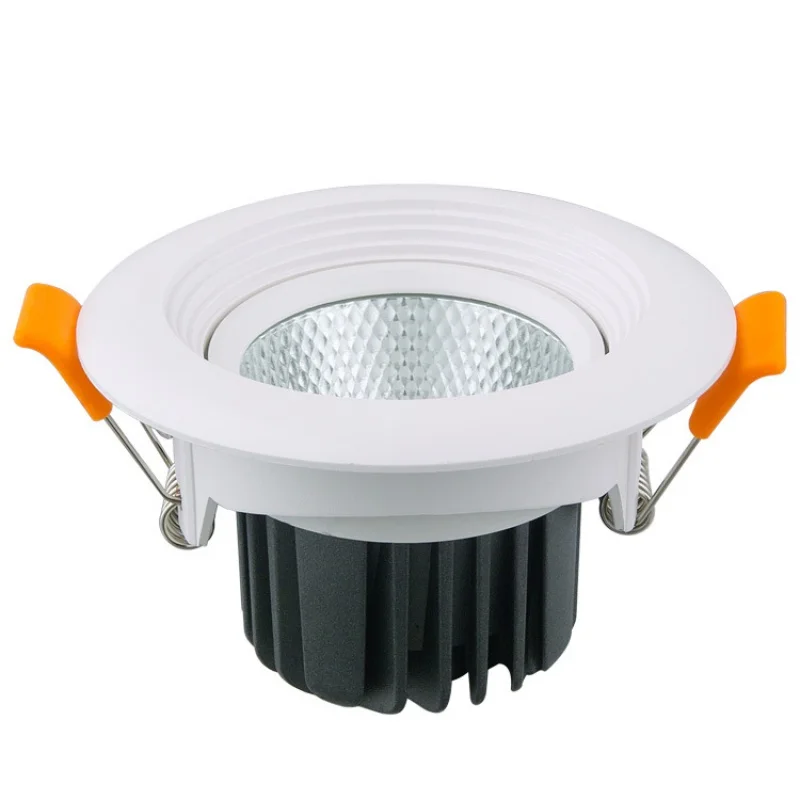 LED downlight embedded 7.5cm9.5cm10.5cm centimeter open hole ceiling spotlight living room small hole lamp AC220V