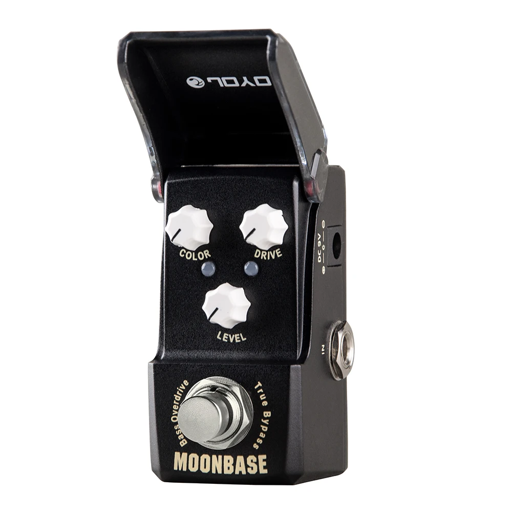 JOYO JF-332 MOONBASE Bass Overdrive Guitar Effect Pedal Thick and Rich Tone Bass Overdrive Pedal for Jazz Blues