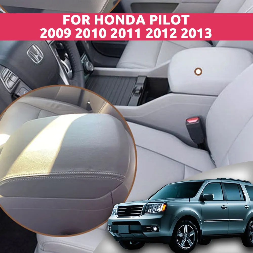 For Honda Pilot 2009 2010 2011 2012 2013 Car Armrest Cover | OEM Fit Anti-Tear Thermal Insulation Car Interior Protector