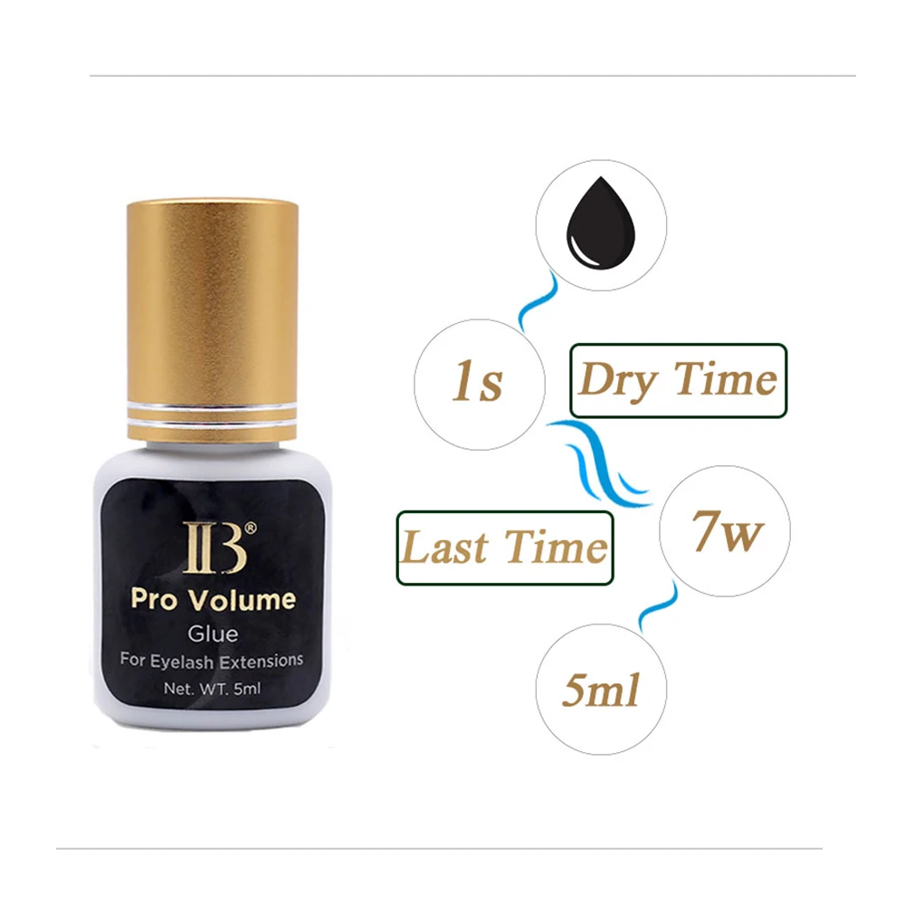 IBeauty Glue New 5ml IB Master Cola 0.5S Dry Fast Strong Eyelash Extension Adhesive Long Last Korea Original Supplies