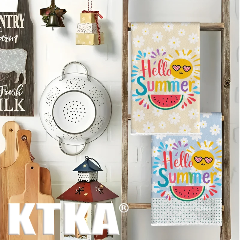 2 Buah, Handuk Dapur Motif Mel - Kitchen Baking Necessities ulasan dan harga