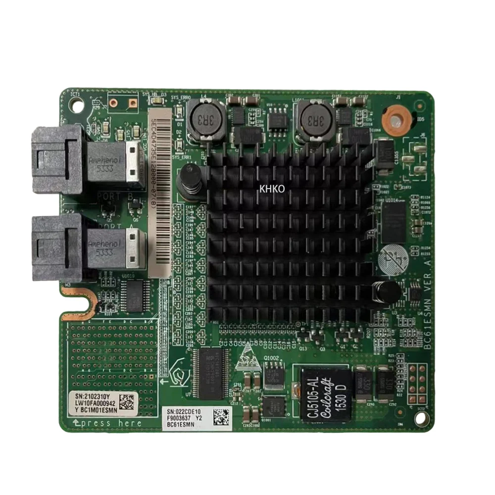 

Original SR130 Direct SAS Card RAID Array Card LSI 3008 For RH2288/RH1288/RH5288 V3 V5 02310YLW 022CDE BC61ESMN LSI SAS3008