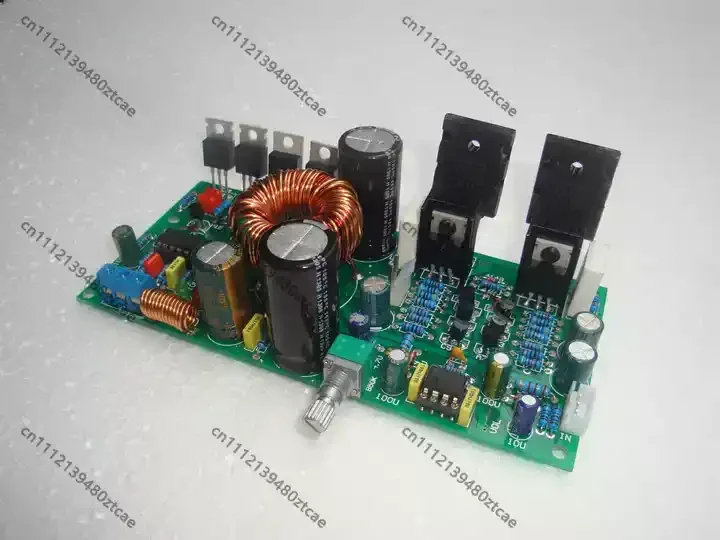 No Debug 12V DC High Power 100W Mono Audio Amplifier Board Finished Calibrated Speaker Drive Board for Car Outdoor Audio DIY