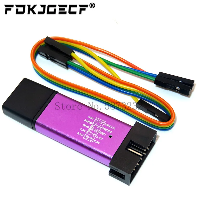 Bild 3: STM32F103C8T6 ARM STM32 Minimum System Development Board Modul + ST-Link V2 Mini STM8 Simulator Download Programmer