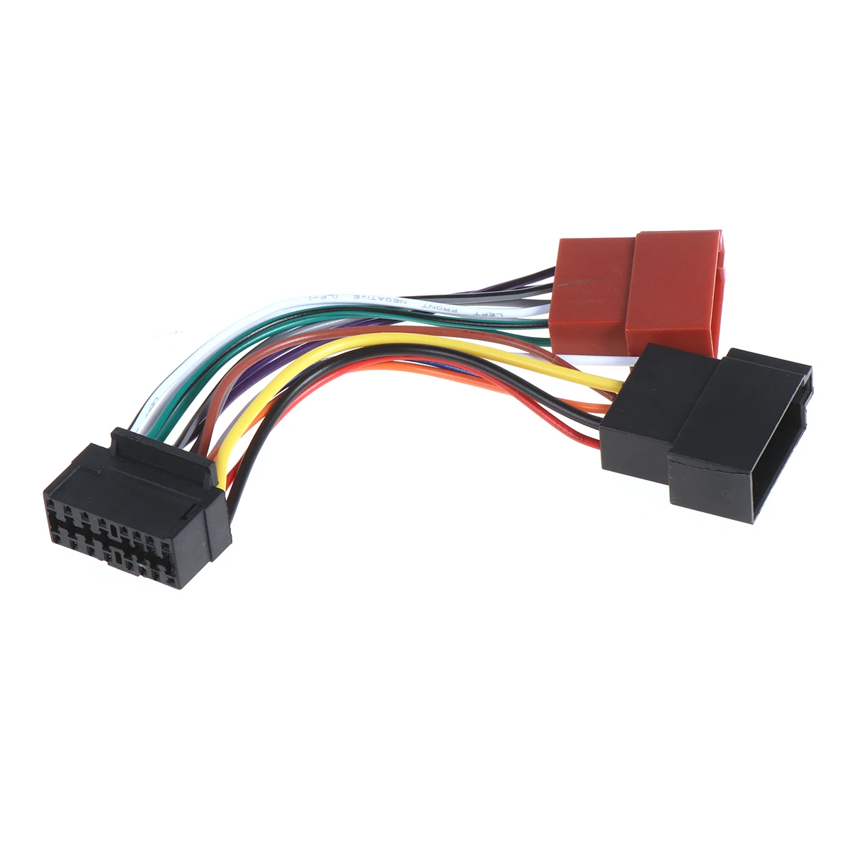 

16 Pin To Car Audio Wire Harness Adapter Heat-Resistant Durable Replacement For Cd Dvd Radio Stereo Cable Pre-Stripped Easy