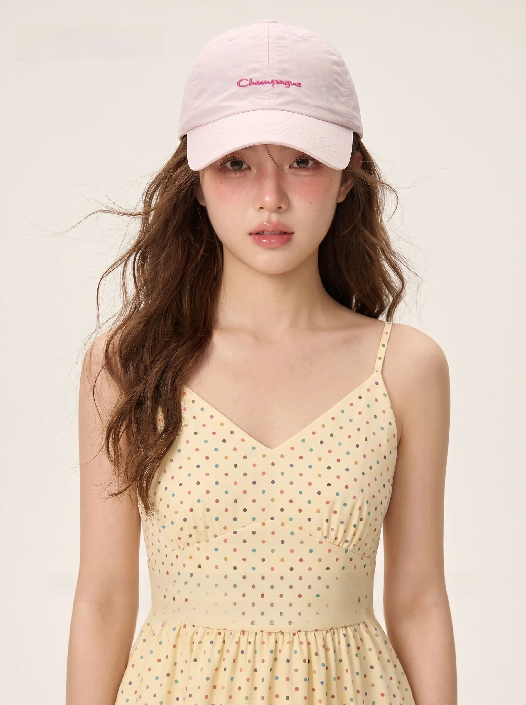 

Lightweight Breathable Quick Dry Baseball Cap Summer Hat Women Korean Version Embroidered Bent Brim Sunshade Cap Lab Hat