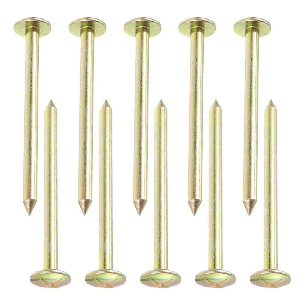 

10Pcs Survey Nails High Precision Durable Survey Markers Multi Functional Control Level Observation Points Measurement Stakes