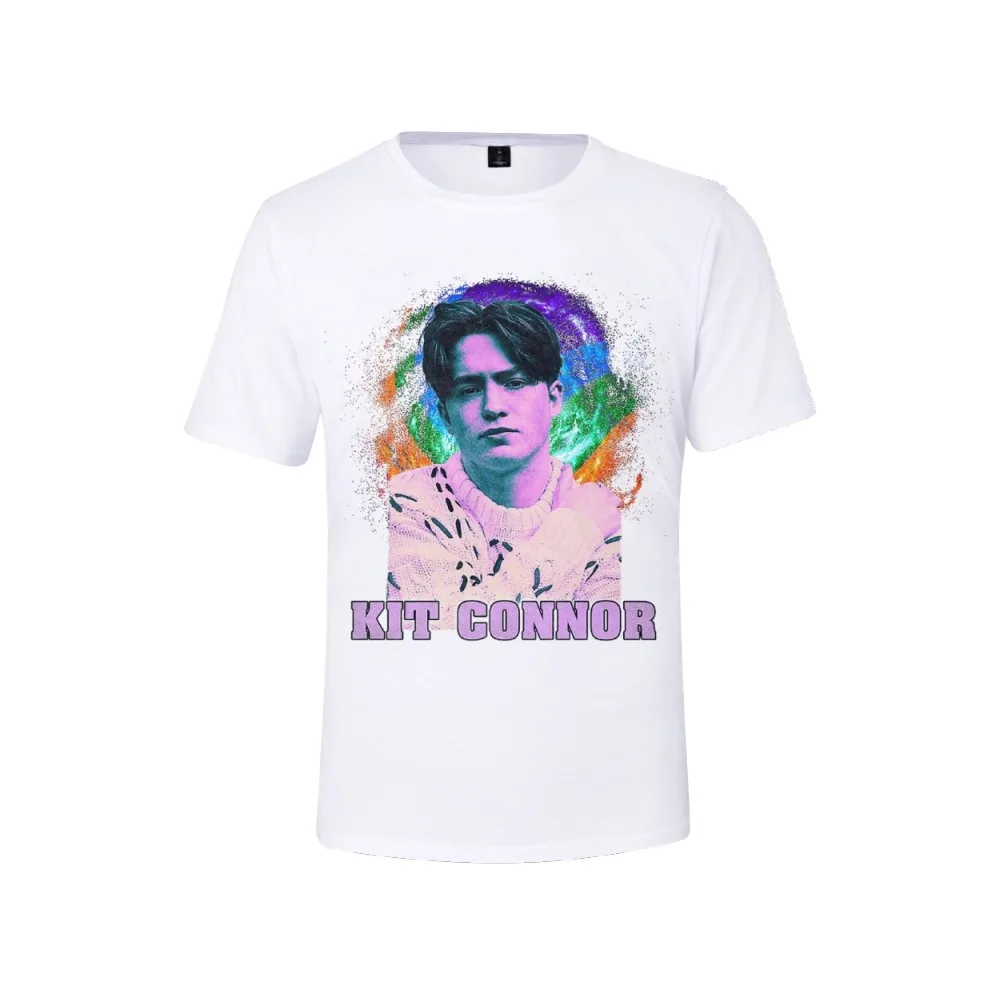 Charlie and Nick Season 2 Kit Connor Merch T-shirt Crewneck Short Sleeve Streetwear Women Men's Tshirt 2023 New Fashion Clothes