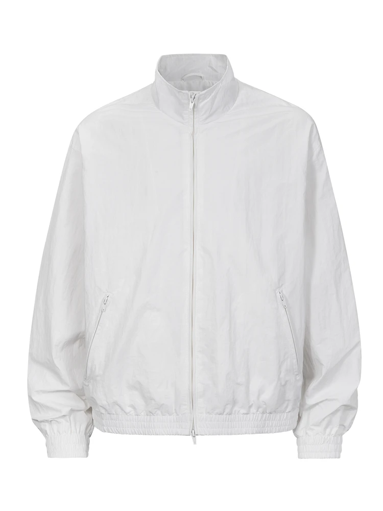 American High Street Fashion Trend Waterproof Jacket Spring and Autumn New Casual Thin Jacket Zipper Handsome Boy Youth Jacket