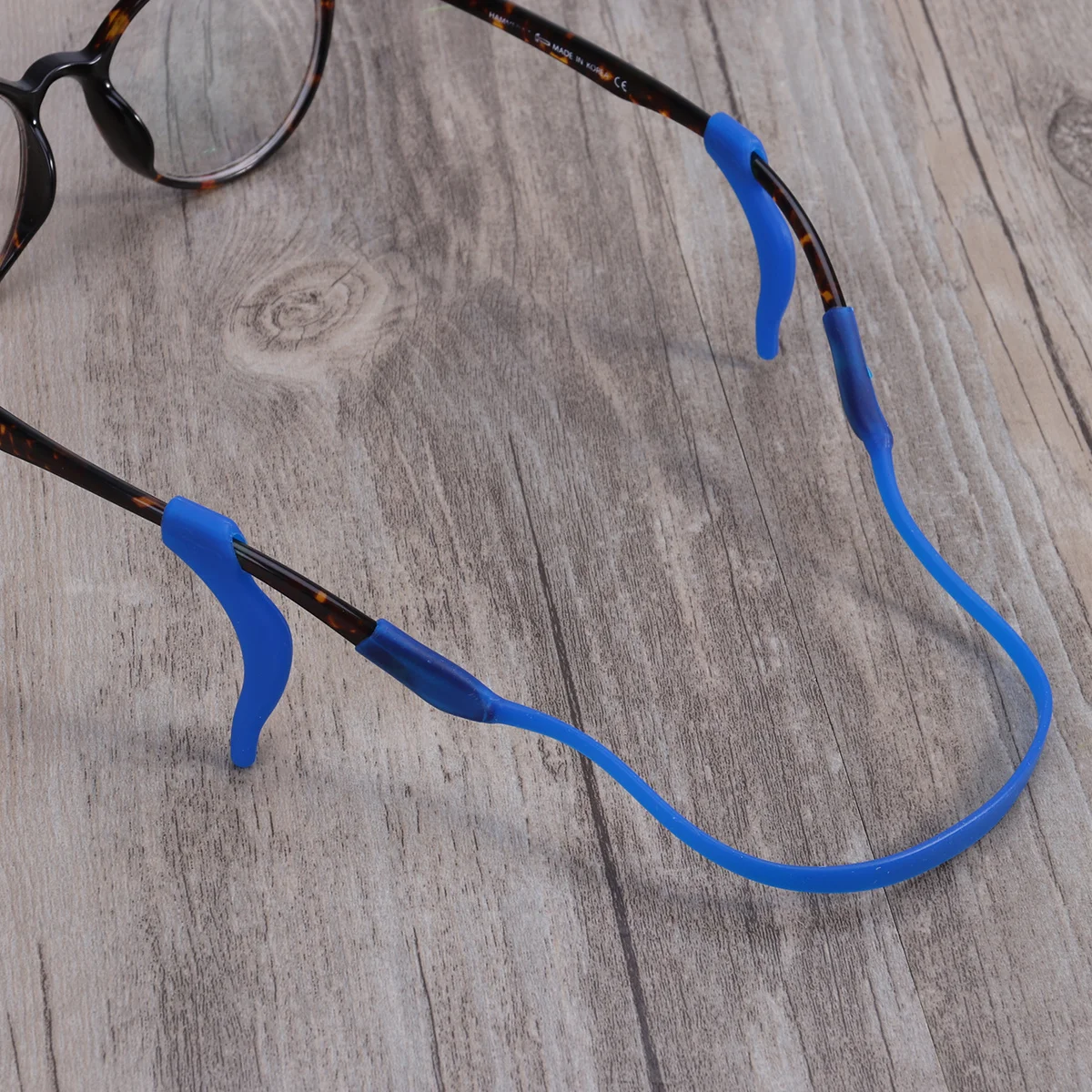 

5Sets Silicone Kids Glasses Strap Anti-Slip Eyewear Retainer Elastic Hook Set Lightweight Outdoor Use Anti Eyeglass Hook