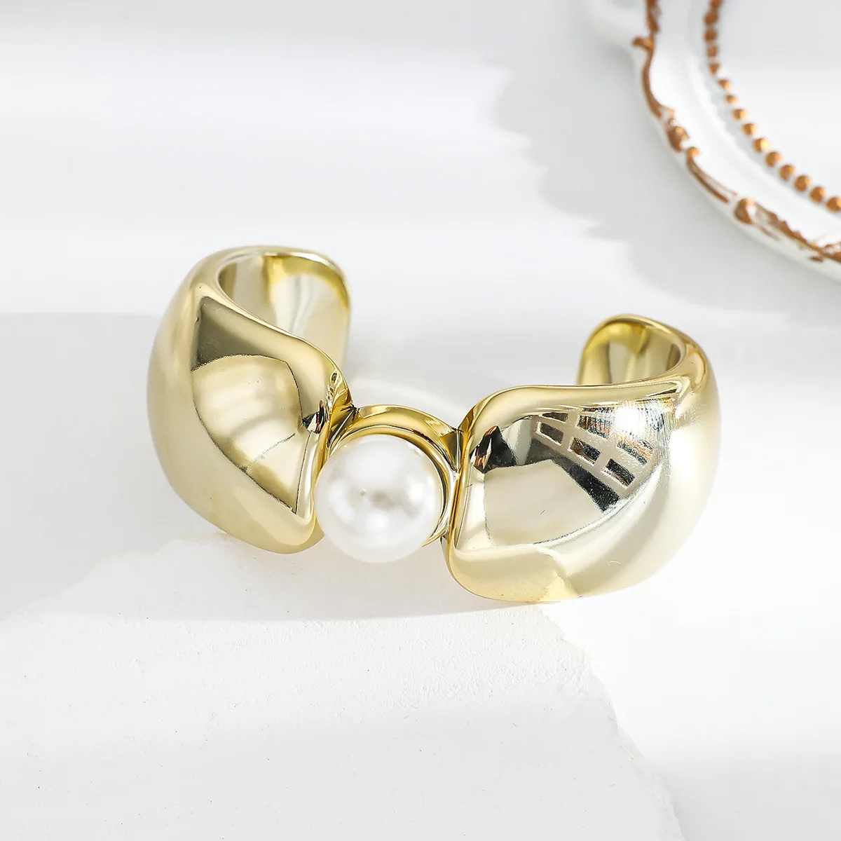 Cold Wind Bracelet Women's Personality Wide Edition Fashion Bracelet Popular Jewelry Trendy Cool Jewelry