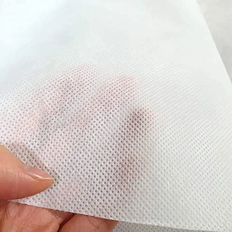 

Nonwoven 100% Polypropylene Fabric Non-Woven Spunbond Interfacing for Sewing and Filters, 42 GSM Medium Weight (60" Wide