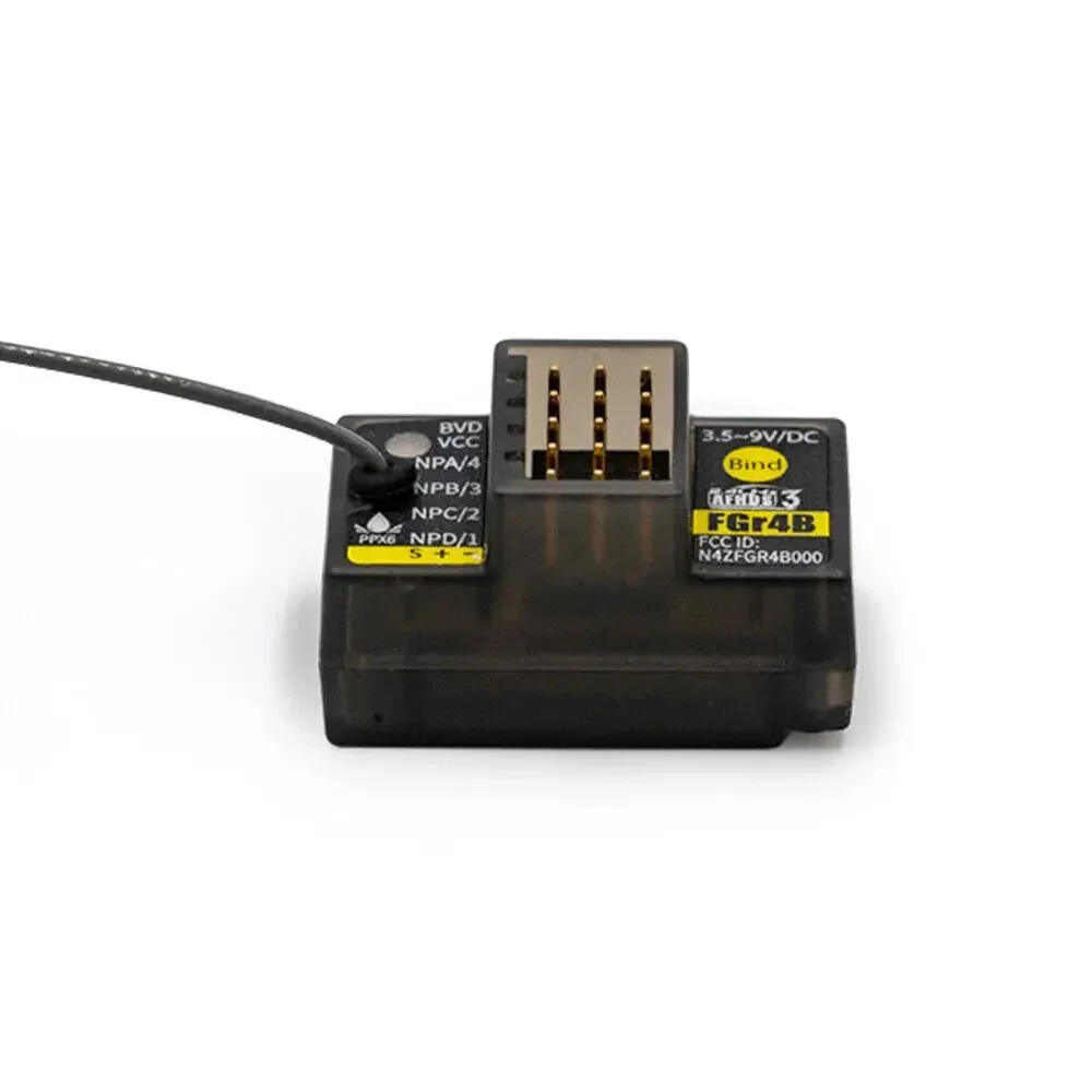 UniFly Flysky FGr4B AFHDS 3 2.4G Receiver, Durable 6.4g Design, Ideal For Off-Road RC Car And Speed Boat Builds