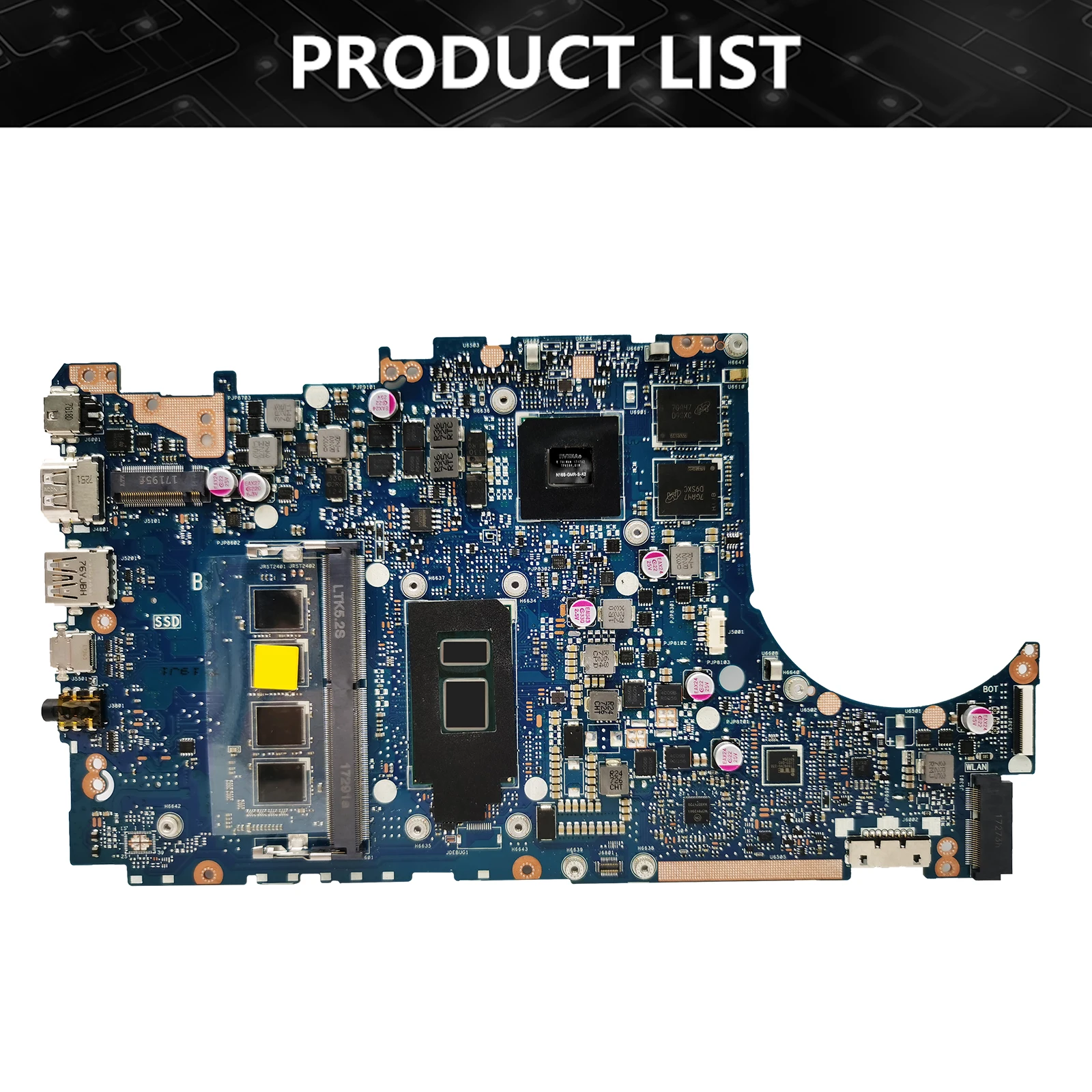 TP410UA Notebook Moederbord Voor ASUS TP410U TP410UR TP410UF Q405UA Q405U Laptop Moederbord CPU i3 i5 i7 7e/8e Gen 4G/8G RAM