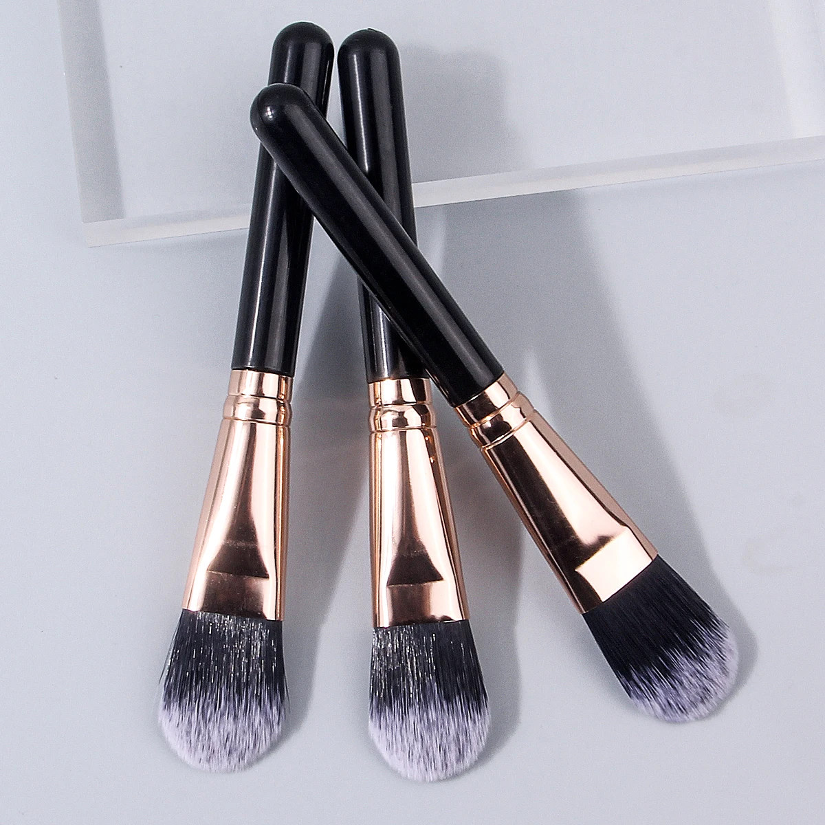 3PCS Soft Foundation Brush, Blush Brush, Powder Brush, Even Makeup Application, Multi-Functional Makeup Brush, Beauty Tool