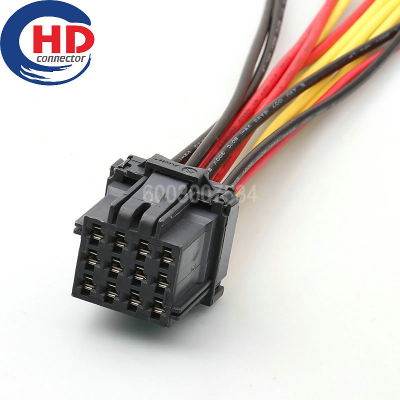 

12 Pin Unsealed 2.8mm Female Connector Cable Plug Motorcycle Electrical Harnesses Wiring Harness 8-968972-2