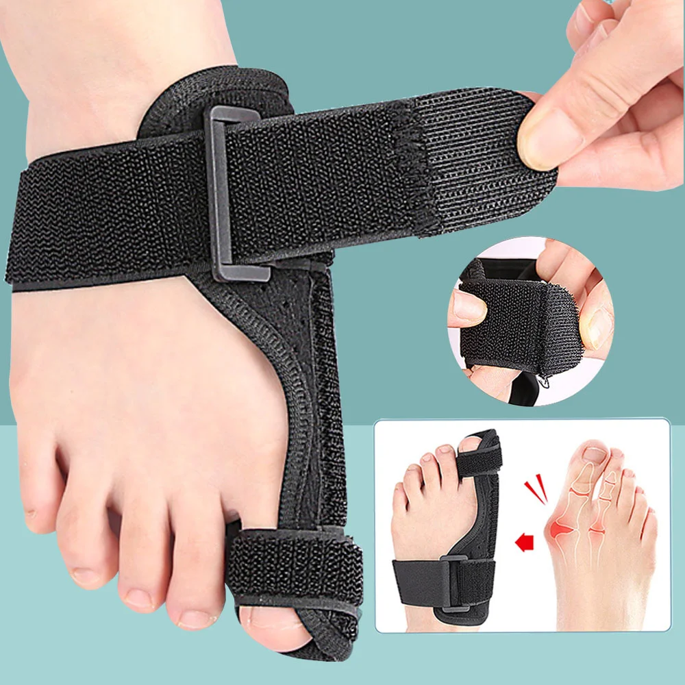 Big Toe Bunion Corrector Women Men Adjustable Splint Toe Straightener Day Night Support Hallux Valgus Pain Relief EiD