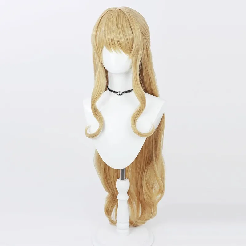 Heat Resistant fiber wigs Cosplay Wig for Genshin Impact Navia Caspar