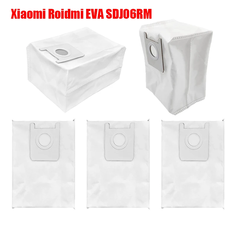 Thay Thế Cho Xiaomi Roidmi EVA SDJ06RM Robot Máy Hút Bụi Cao Cấp Dung Tích Túi Bụi Dùng Một Lần Túi Bụi Phần Phụ Kiện