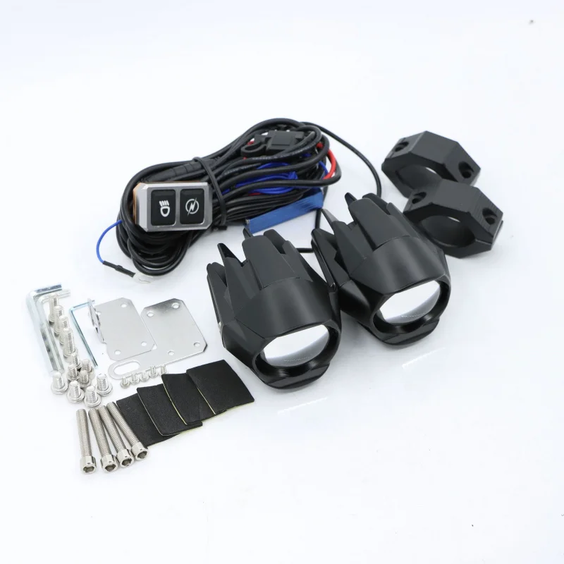 For Cross-Border Hot Sales: Water Bird-Style LED Spotlights (Single-Eye, Dual-Light), High-Power External Modification