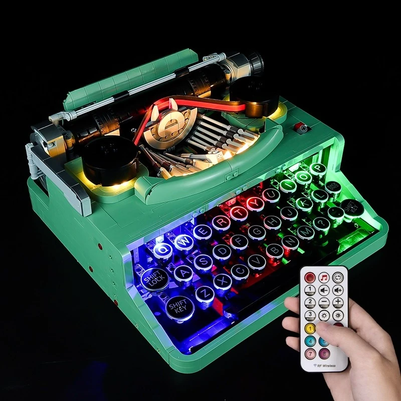 

Комплект светодиодного освещения без модели, подходящий для пишущей машинки LEGO 21327 (без строительных блоков)