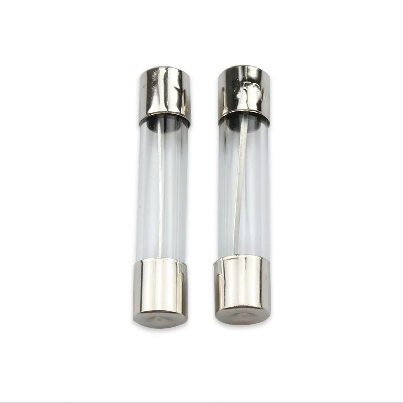 10pcs 6X30mm 250V 0.5A 1A 2A 3A 4A 5A 6A 7A 8A 10A 15A 20A Fast Blow Glass Fuse 6mm x 30mm
