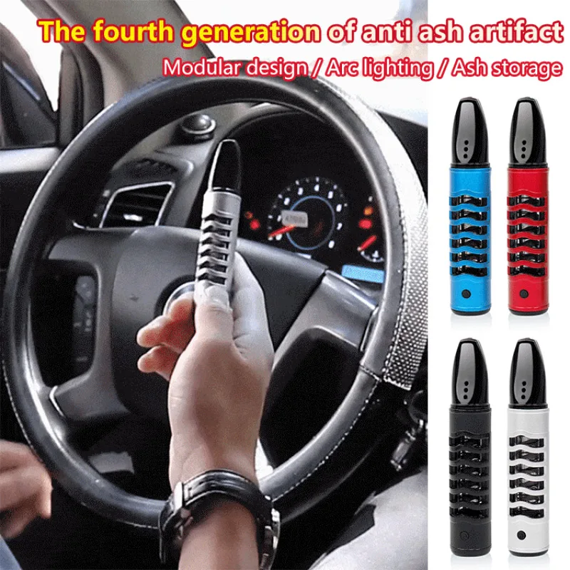 Top Seller Environmental protection cigarette set can not drop soot lighter