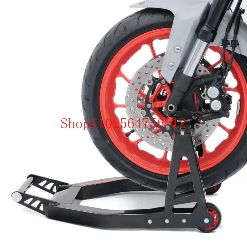 

Motorcycle Front / Rear Wheel Lift Stand Load-bearing 450kg Fit for Yamaha/Suzuki/BMW Motorcycle Tire Repairing Tool