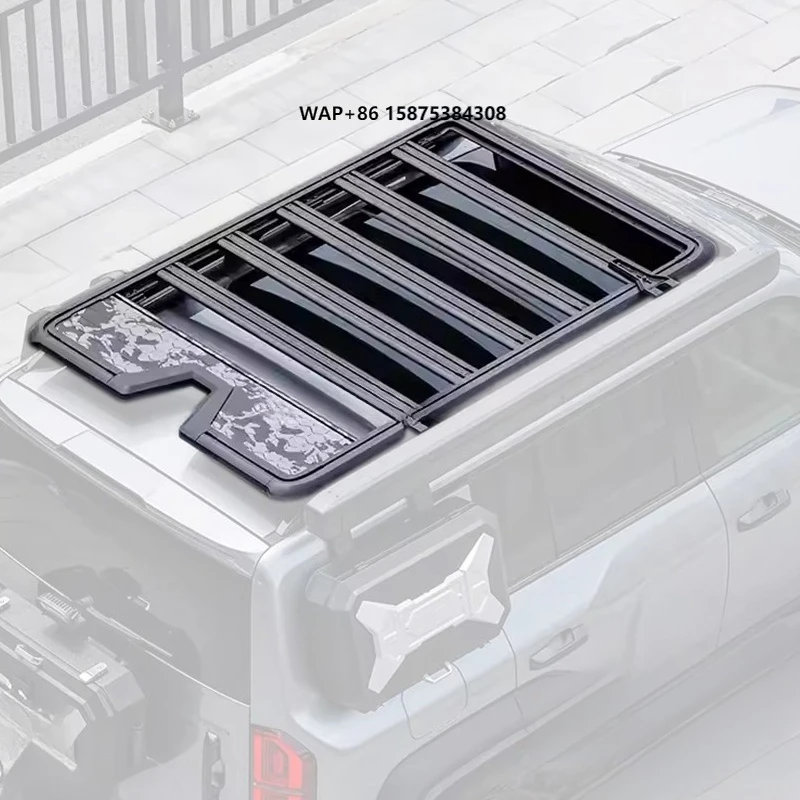 

High Quality Exterior Accessories Off Road Luggage Carrier Aluminum Alloy Roof Rack for BYD Leopard 5 Accessories