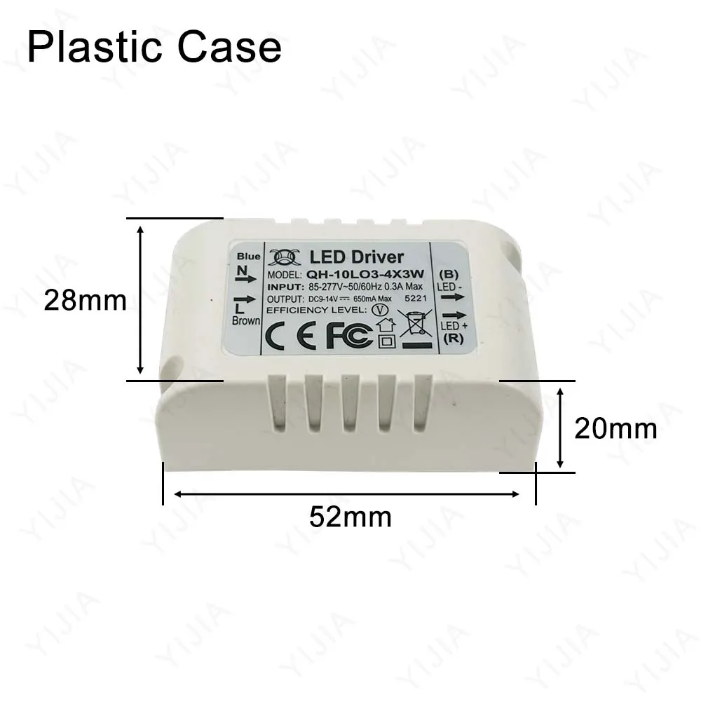 LED Driver DC 18-34V 9-20V 6-14V 2-11V 300mA 420mA 600mA 900mA Lighting Transformers For 3W 5W 7W 8W 9W 10W Power Supply