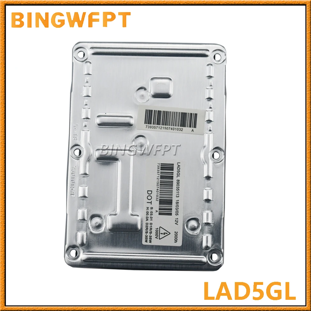 

Xenon Headlight Control Unit Ballast 89035113 3D0907391B For BMW 1 Series E81 E87 For Audi A4 S4 Citroen C4 C5 Valeo LAD5GL 4Pin