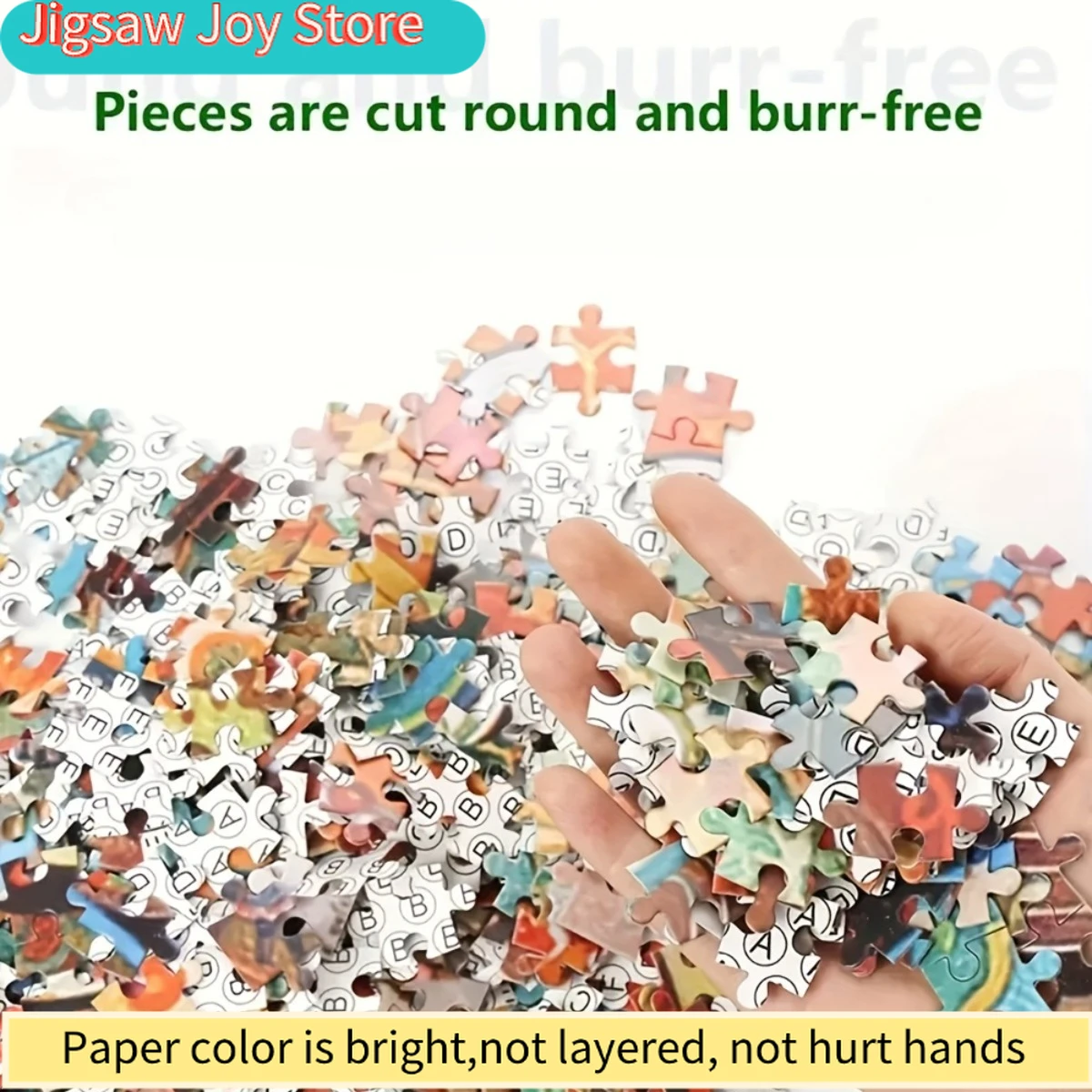 500/1000/1200/2000피스 잭 스켈링턴 & 친구들 스푸키 직소 퍼즐 |   내구성이 뛰어난 프리미엄 종이, 불안 완화 및 치료에 이상적