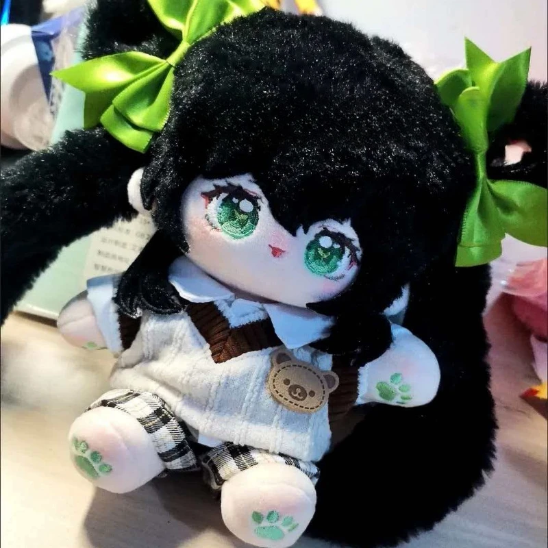 

20-сантиметровая аниме-кукла из игры Honor of Kings, милая, для косплея, из мягкого хлопка, с каркасом, Сунь Шансян, для самостоятельной переодевки, игрушка-фигурка, подарки