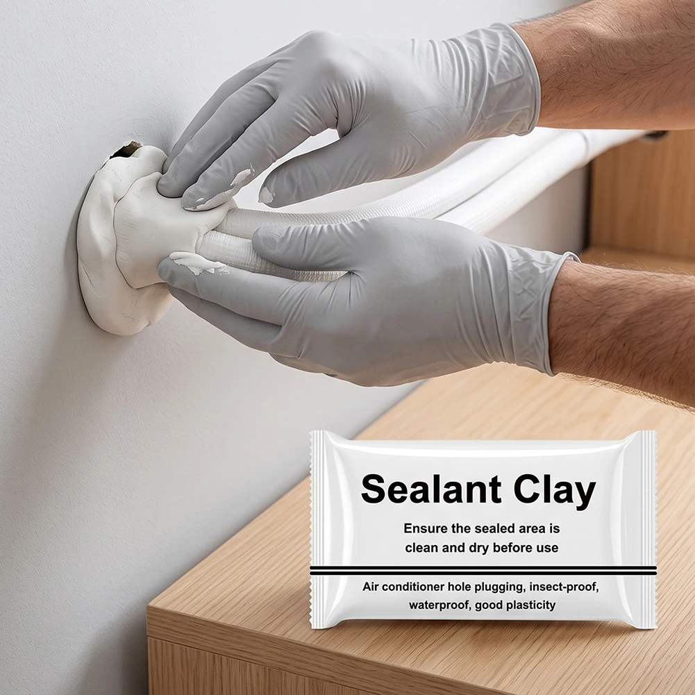 5/10pcs Waterproof Sealant Mastic Quick Mending Mud Duct Seal Repair Clay Fillers for Wall Hole Air Conditioning Hole Putty Mud