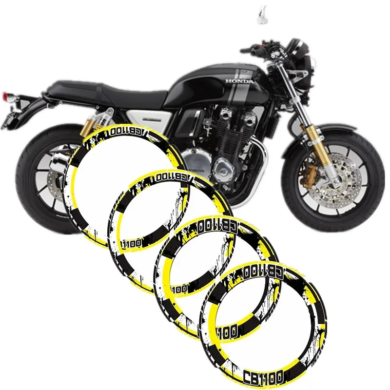 For HONDA CB1100 Motorcycle Parts Contour Wheel Decoration Decal Sticker - 1