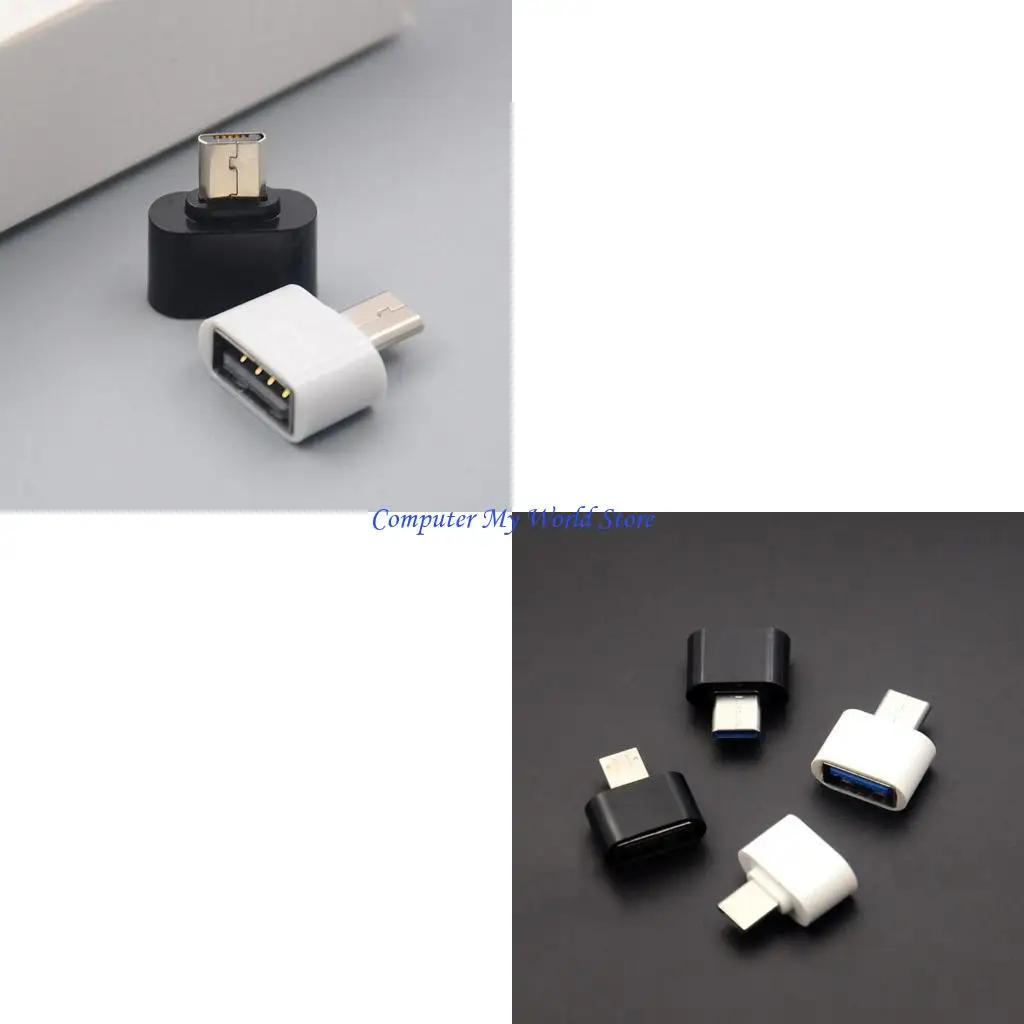 

USB 2.0 A к Micro USB Тип C OTG Адаптер включает прямое соединение мышей клавиатуры флэш -накопителей
