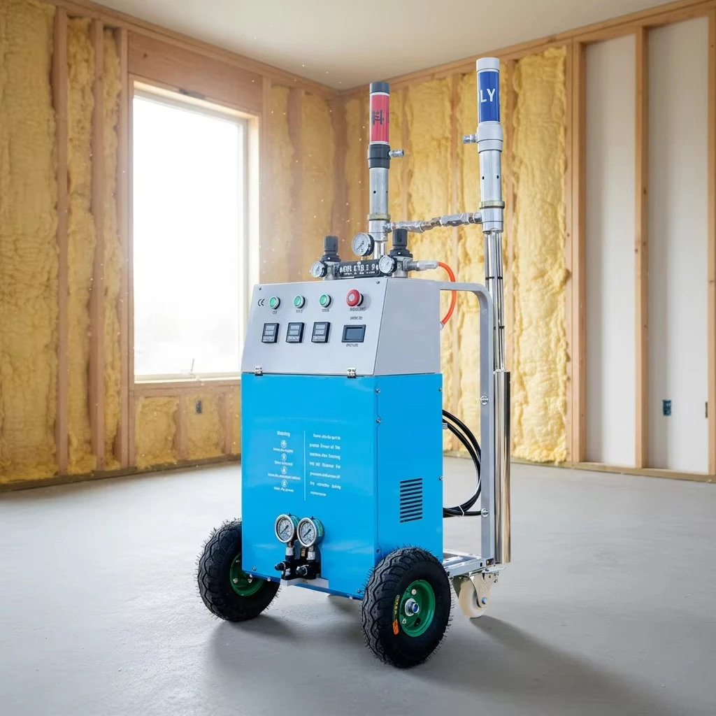 MK20 Indoor Building Insulation Layer Spray Polyurethane Polyurea Spray Machine