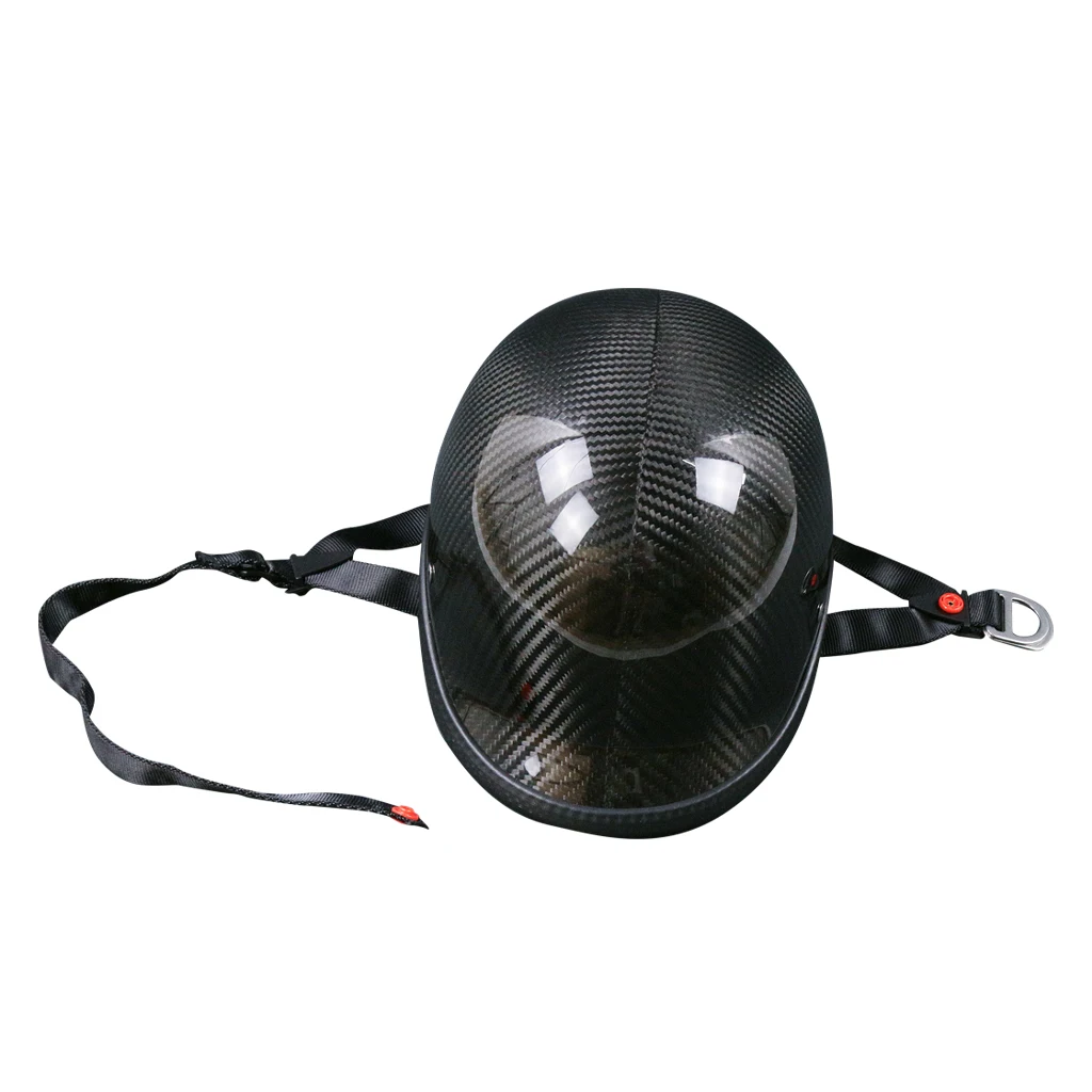 Casco de fibra de carbono 3K para motocicleta, de alta gama, de cara completa, 100%