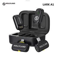 Hollyland LARK A1 Wireless Microphone with Charging Case for iPhone Android Micphone for Vlogging Podcast Noise Cancellation Mic