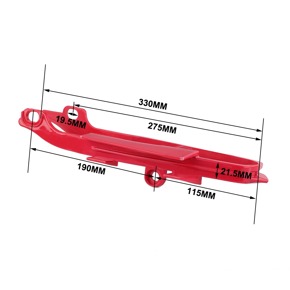 For Honda CR CRF 125 250 450 CR125 CRF250R CRF450R Motorcycle Plastic Chain Slider Swingarm Guide And Guide Guard Protection Set