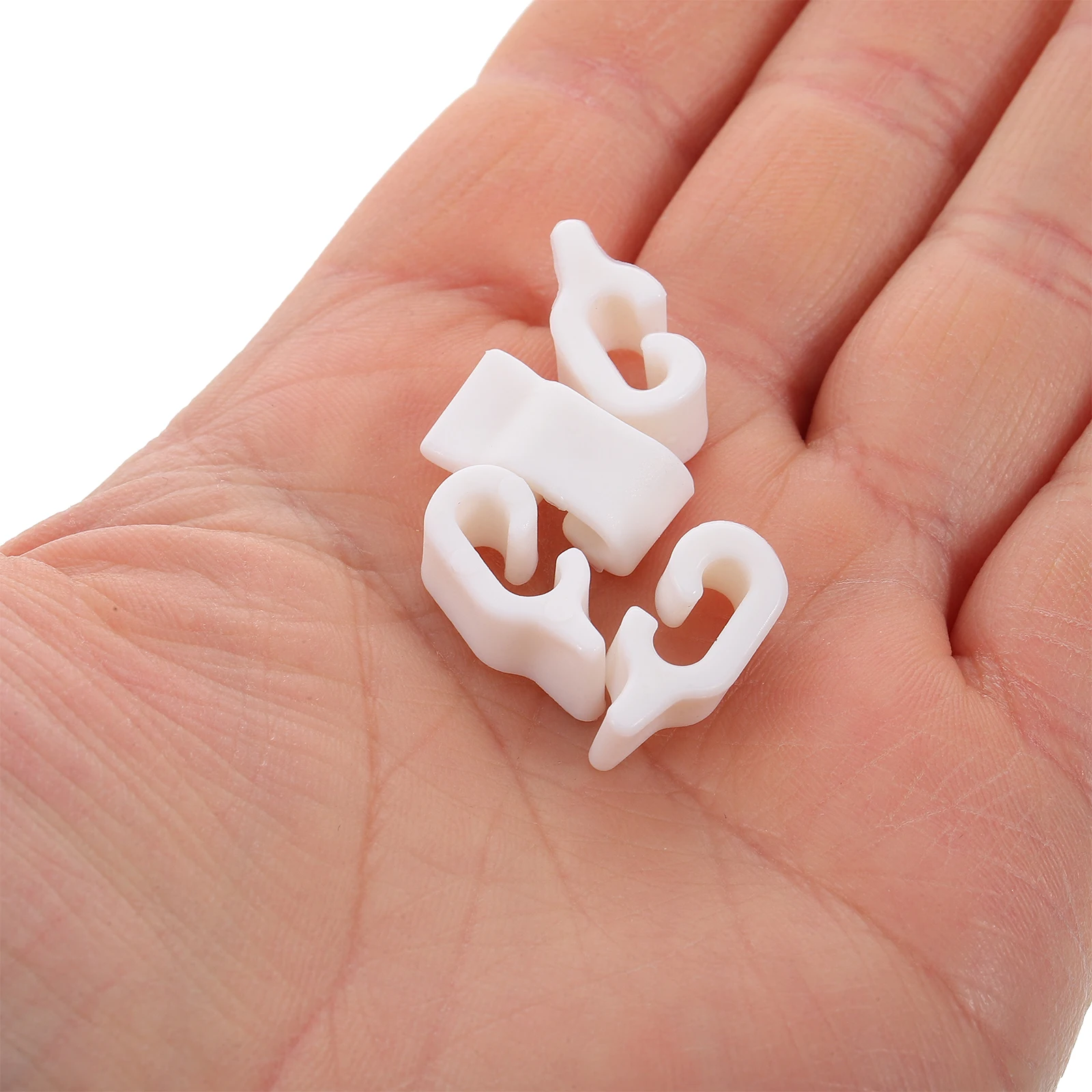 

40pcs Storage Cabinet Buckle Clips Heavy Duty Wire Connectors For Pet Cage Latch System Wardrobe Shoe Cabinet Chicken Rabbit