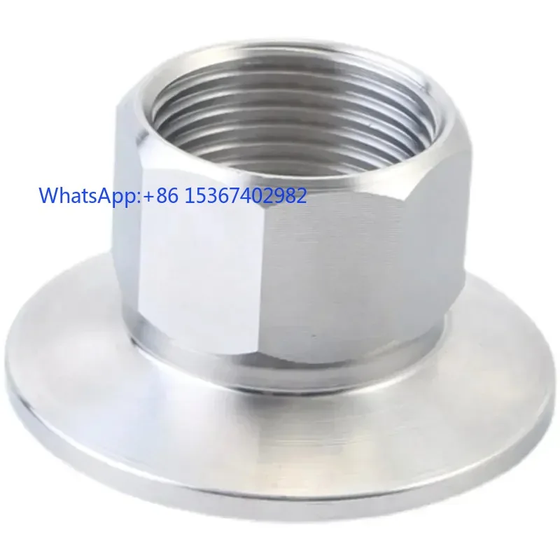 10pcs 304 Stainless Steel Hexagonal Quick Assembly Inner Thread Forging Integrated Threaded Quick Connection Chuck Pipe Fitting