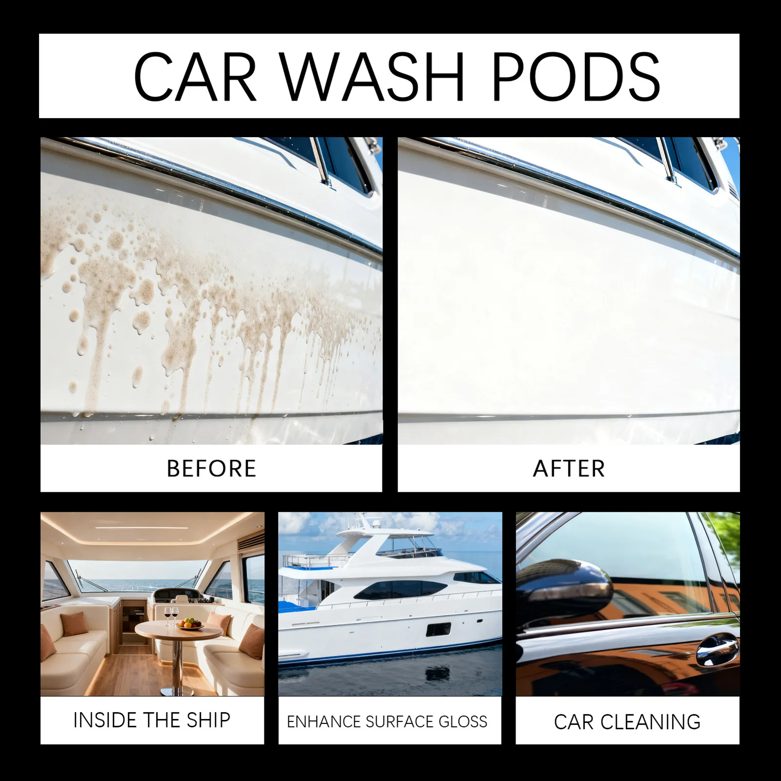 Car Paint Nano-ceramic Coating Spray Ultimates Hydrophobic Protection & Shine. After Car Wash For Quick Detail