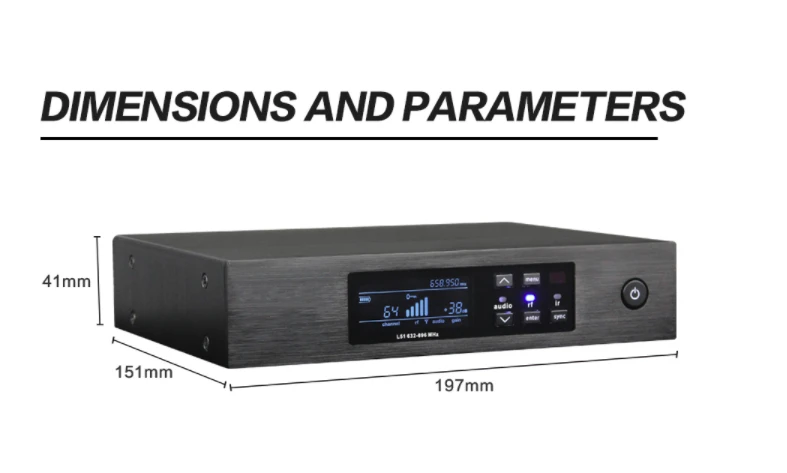 OEM Professional QLXD4 Handheld BT58 S58 Lapel Headset Wireless Microphone