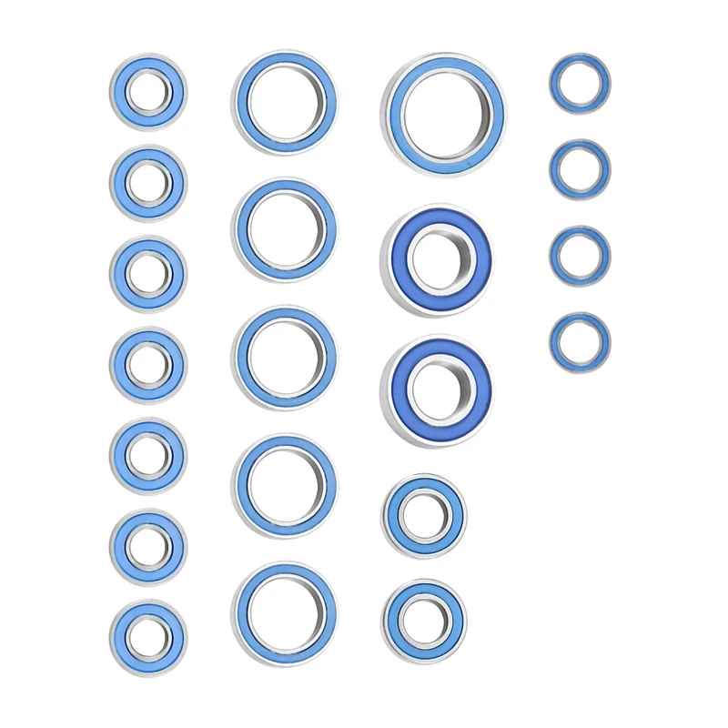 مجموعة محامل محكمة الغلق لسيارة تراكسس 4X4 VXL Rustler stmpede HQ727 ، 1 ، 10 قطع غيار ترقية السيارة بالتحكم عن بعد ، ملحقات ، 21